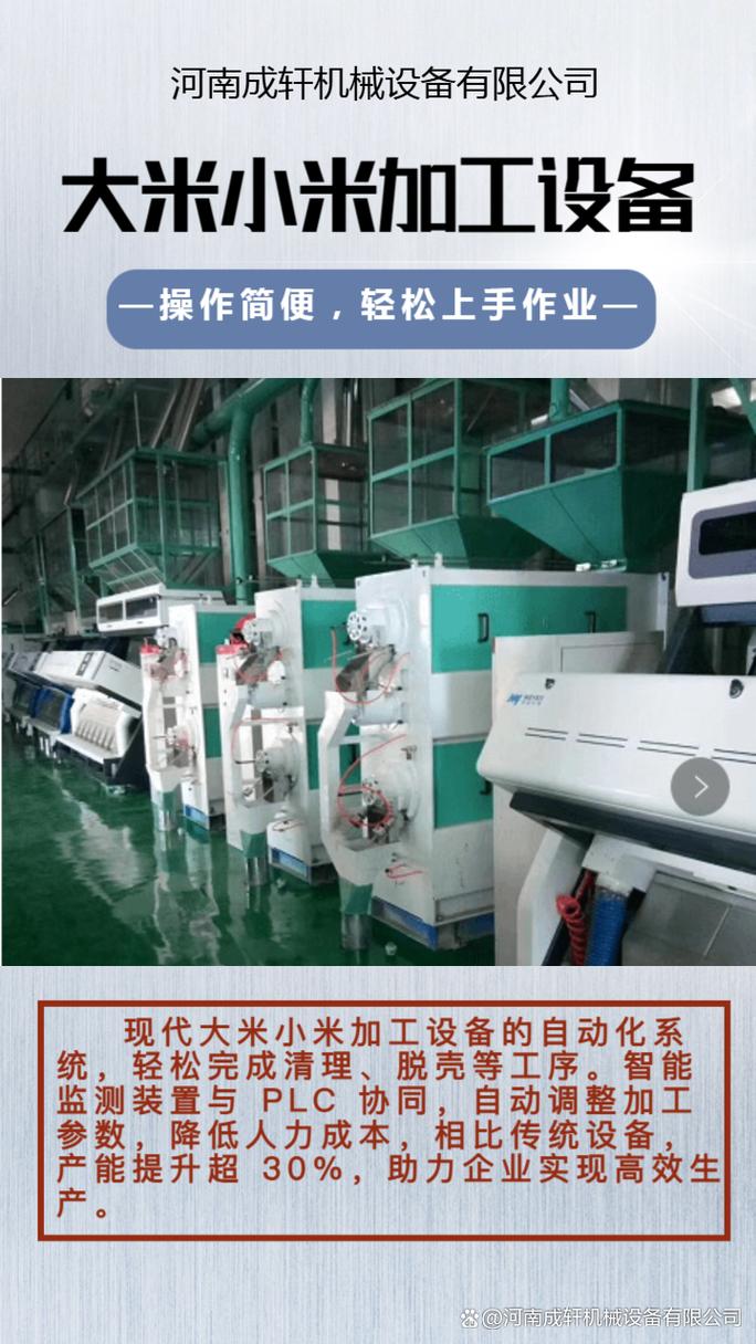 小型小米加工设备与节能型大米加工设备厂家选择指南 大米小米加工全解析